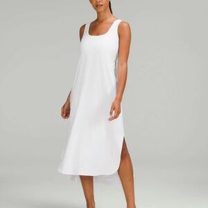 Lululemon Pima Cotton Open-Back Midi Dress
White size 6